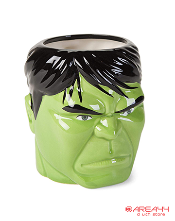 AREA44 Exclusive 3D Ceramic Superhero Hulk Coffee Mug (500ml)