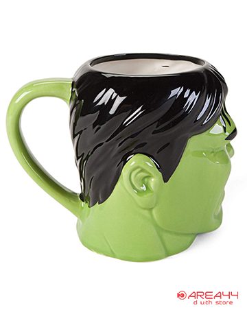 AREA44 Exclusive 3D Ceramic Superhero Hulk Coffee Mug (500ml)