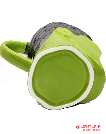 AREA44 Exclusive 3D Ceramic Superhero Hulk Coffee Mug (500ml)