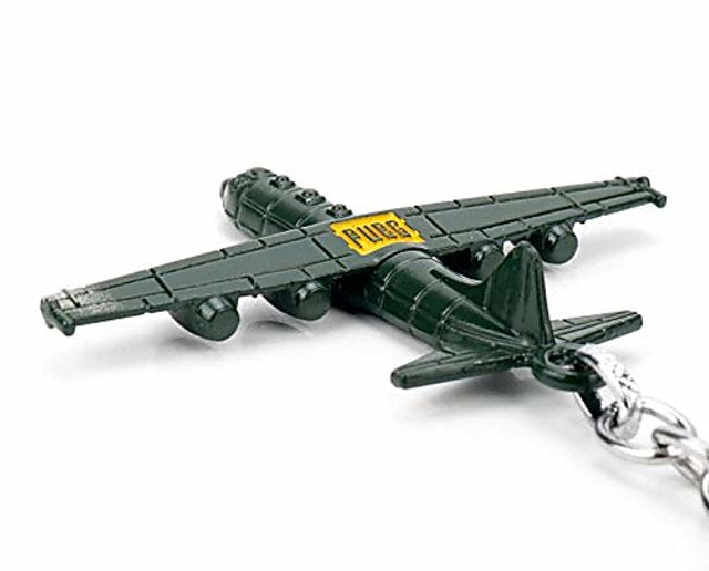 Exclusive PUBG Fighter Plane /Aeroplane Keychain, Player Unknown BattleGrounds Key Chain/Key Ring