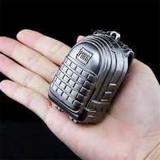 Exclusive PUBG Backpack Bag Keychain, Player Unknown BattleGrounds Key Chain/Key Ring