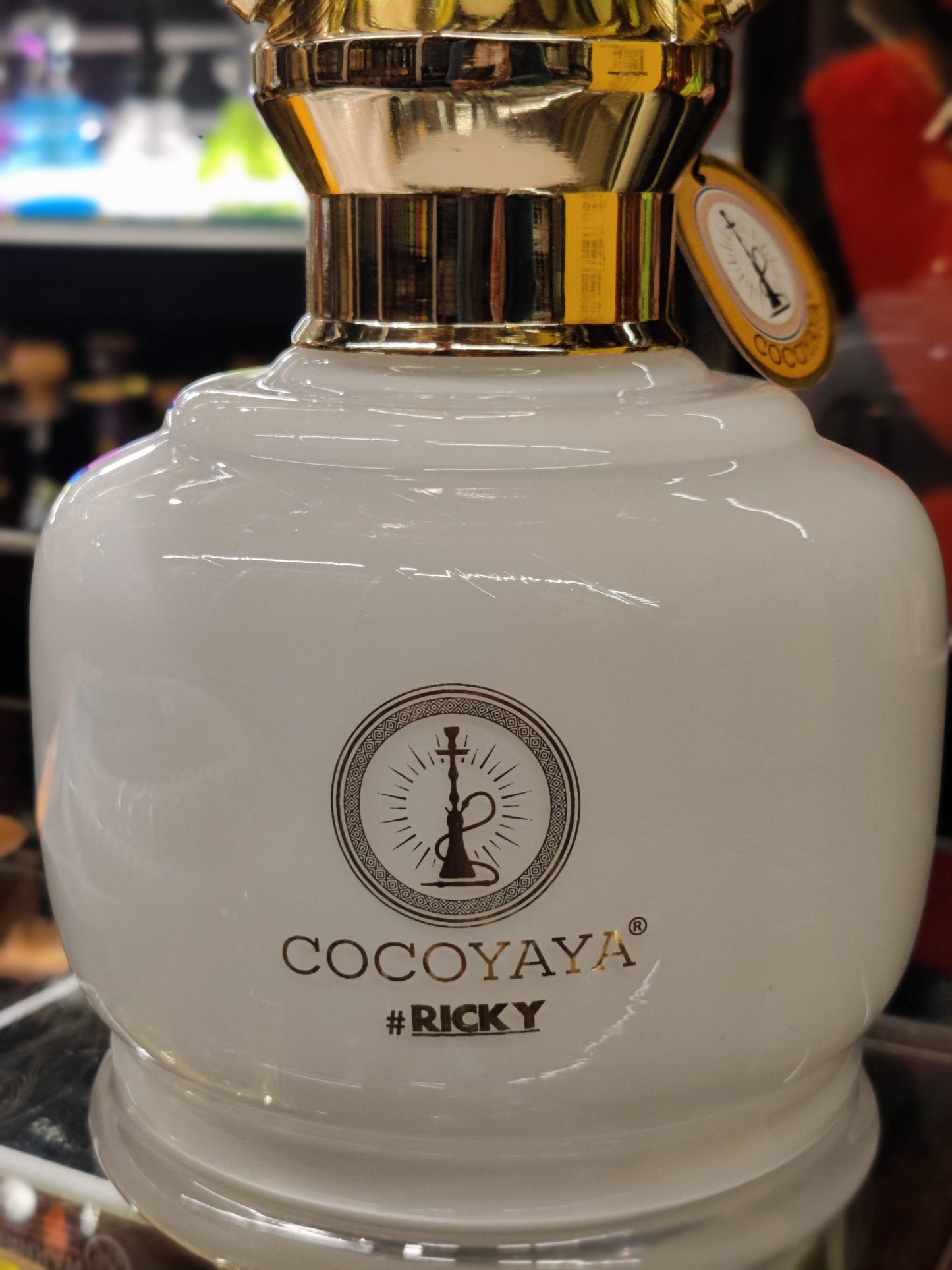 Original Takeover Series Ricky Sheesha Hookah Pot from Cocoyaya (Multicolor,16 inches)