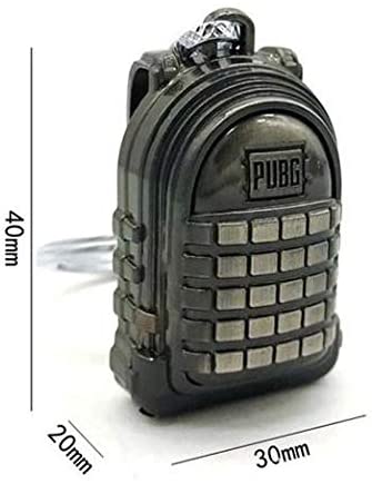 Exclusive PUBG Backpack Bag Keychain, Player Unknown BattleGrounds Key Chain/Key Ring