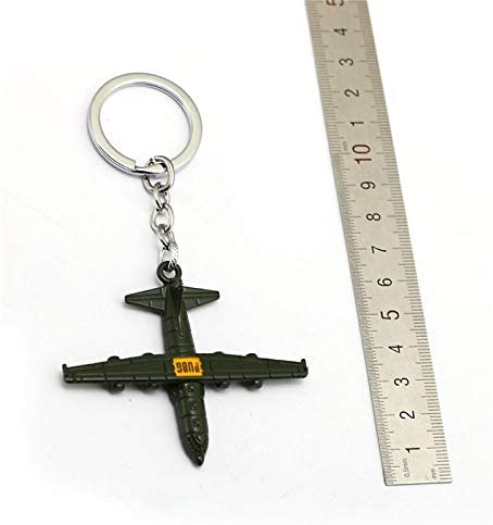 Exclusive PUBG Fighter Plane /Aeroplane Keychain, Player Unknown BattleGrounds Key Chain/Key Ring