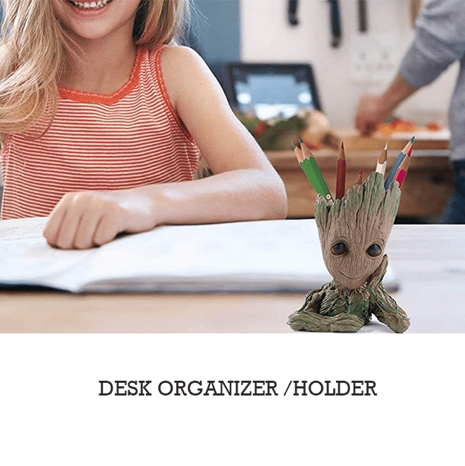buy Avengers merchandise online as Tree Man Groot Pots / Pen Holder Home Decoration