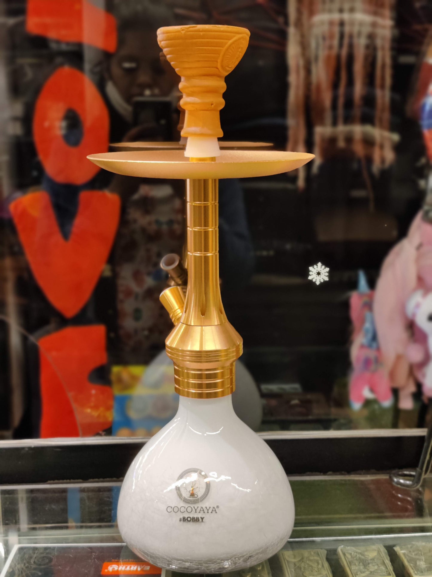 Original Takeover Series Bobby Sheesha Hookah Pot from Cocoyaya (Multicolor,16 inches)