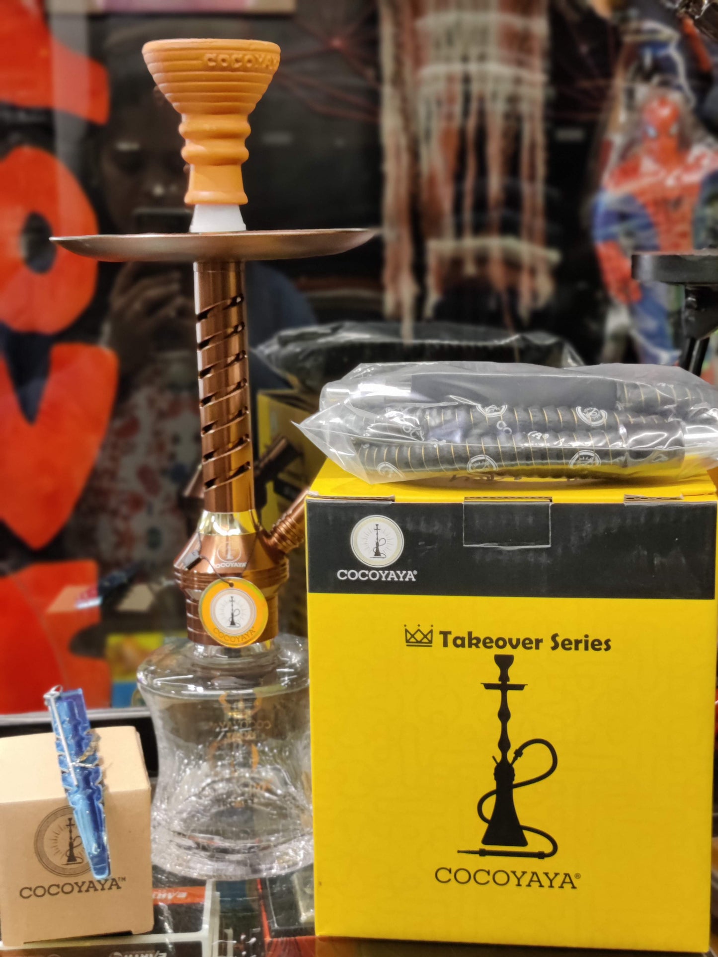 Original Takeover Series Robby Sheesha Hookah Pot from Cocoyaya (Multicolor,16 inches)