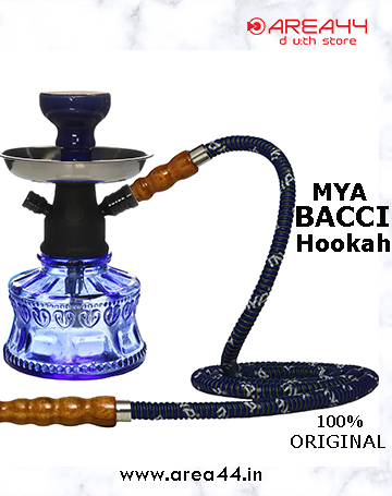 Area44 Exclusive Original MYA Bacci Hookah ( Multicolor , 12 inches )