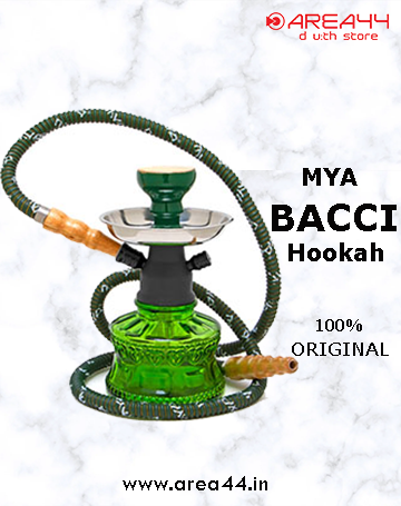 Area44 Exclusive Original MYA Bacci Hookah ( Multicolor , 12 inches )