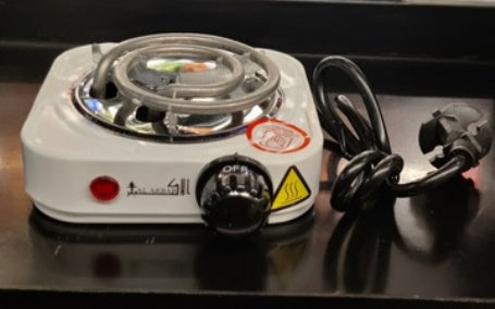 Exclusive AL AKBAR CHARCOAL BURNER ( 500 WATT) White color /Black /yellow /red color