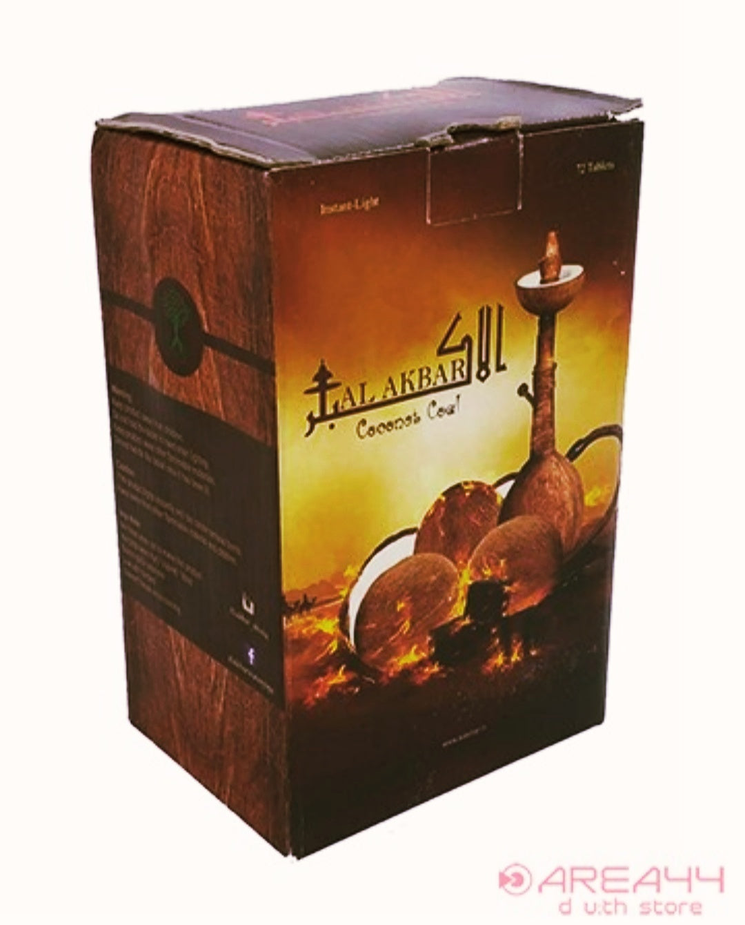 al akbar coconut coal hookah 1kg