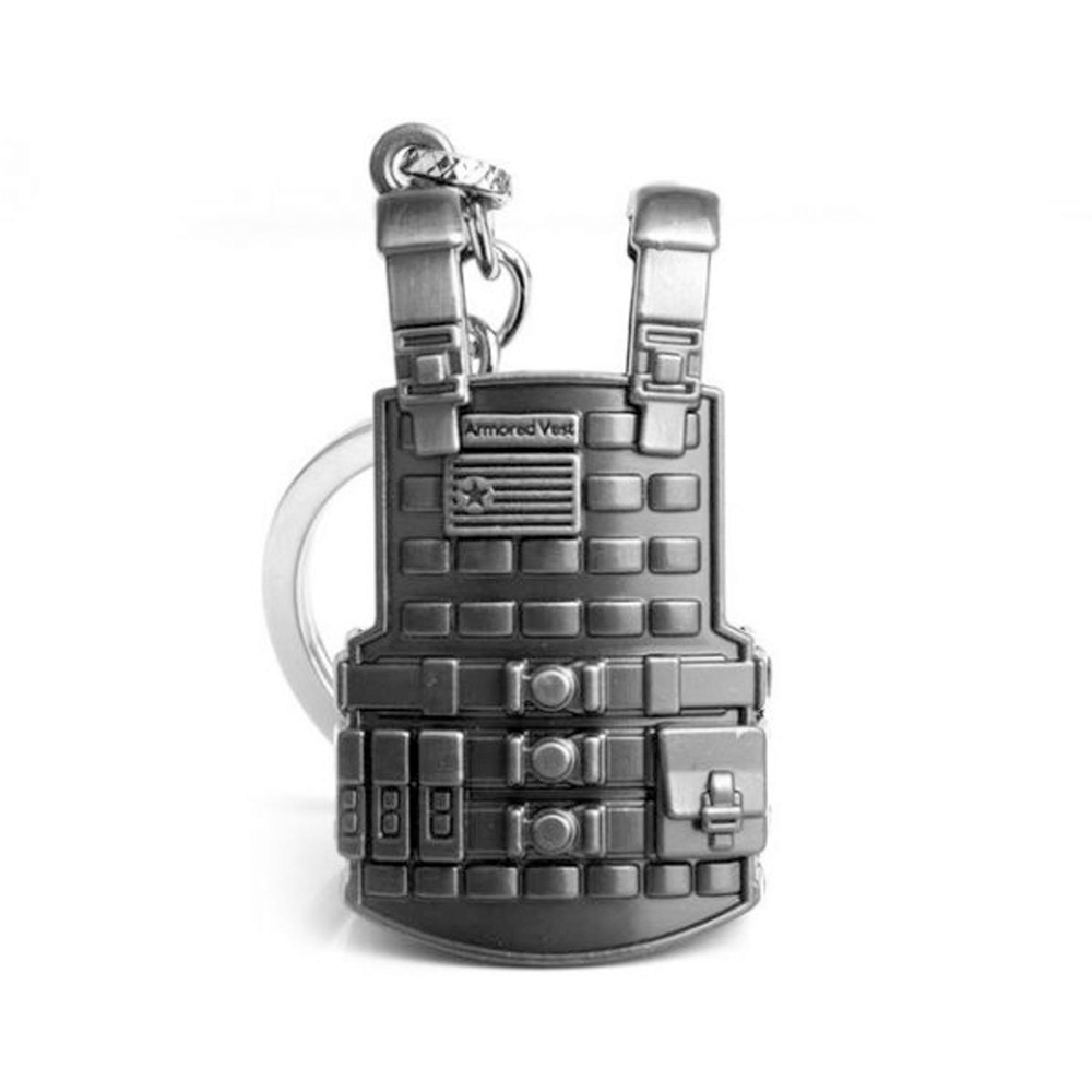 Exclusive PUBG Jacket Metal Keychain, Player Unknown BattleGrounds Key Chain/Key Ring