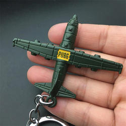 Exclusive PUBG Fighter Plane /Aeroplane Keychain, Player Unknown BattleGrounds Key Chain/Key Ring