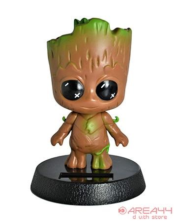Buy solar powered Ironman Bobble Head with Mobile Holder as marvel merchandise or Marvel toy buy online as perfect gift in avenger accessories