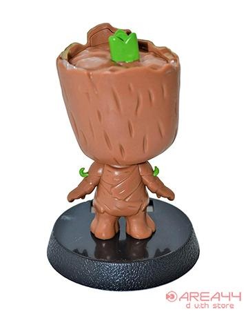 Buy solar powered Ironman Bobble Head with Mobile Holder as marvel merchandise or Marvel toy buy online as perfect gift for car dashboard