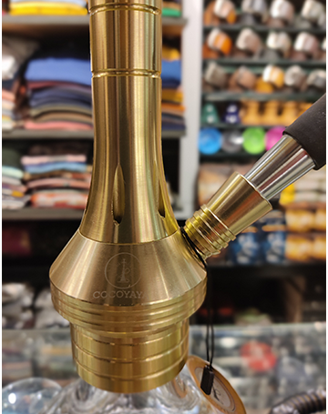 Original Takeover Series Bobby Sheesha Hookah Pot from Cocoyaya (Multicolor,16 inches)