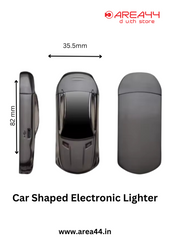 Twin Arc Lighter Car Shape Zinc Alloy Material Usb Rechargeable Electric Cigarette Lighter
