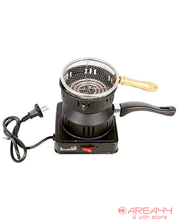 Autoez 2000W Electric Double Burner with 5 Level Temperature Control Portable Electric Stove for Home Dorm Office, Size: 1000W - Single Burner, Black