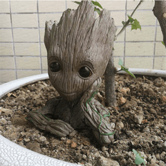 buy Avengers Tree Man Groot Pots / Pen Holder Home Decoration as gift for comic fan