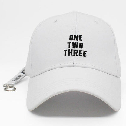 Fashion Design  Adjustable Unisex Adult Baseball white cap buy online