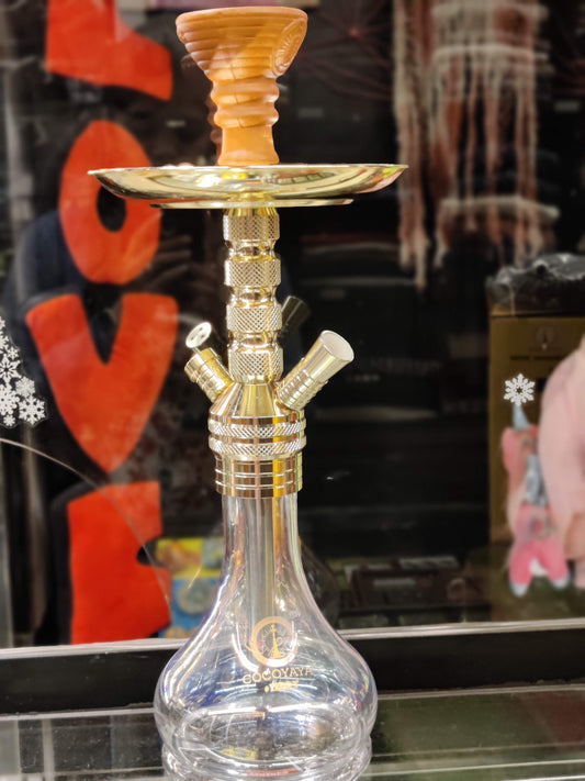 Original Takeover Series Teddy Sheesha Hookah Pot from Cocoyaya (Multicolor,16 inches)