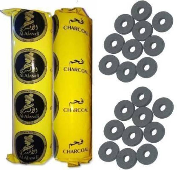 AREA44 Exclusive Hookah Essential Combo - Foil paper | Flavour | Magic Coal | Free Big Filters (Qty-8)