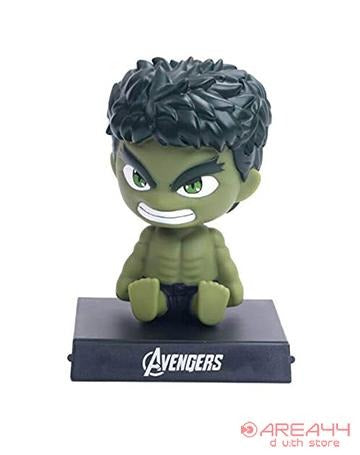 Buy Hulk Bobble Head with Mobile Holder as marvel merchandise or Marvel toy buy online as perfect gift for comic lover