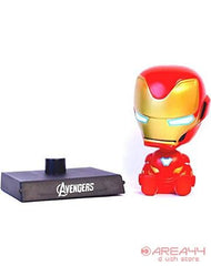 Buy Iron man Bobble Head with Mobile Holder as marvel merchandise or Marvel toy buy online as perfect gift for marvel fan