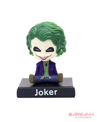 Buy joker Bobble Head with Mobile Holder as marvel merchandise or Marvel toy buy online as perfect gift in avenger accessories