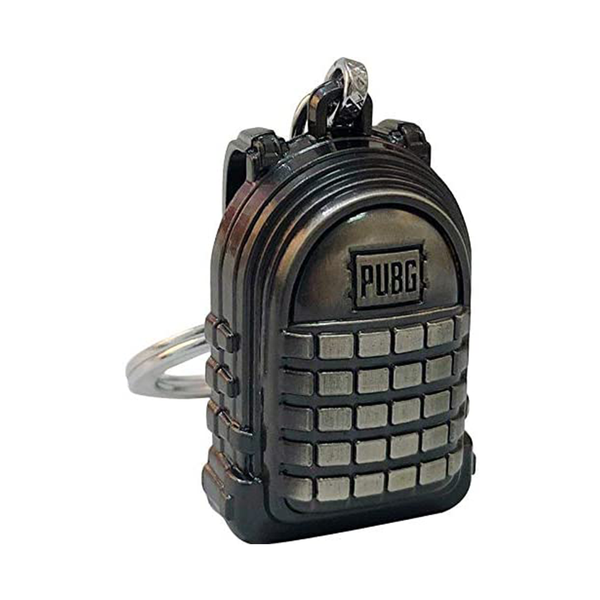 Exclusive PUBG Backpack Bag Keychain, Player Unknown BattleGrounds Key Chain/Key Ring
