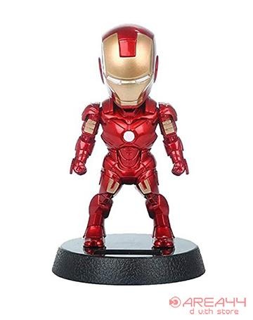 Buy solar powered Ironman Bobble Head with Mobile Holder as marvel merchandise or Marvel toy buy online as perfect gift in avenger accessories