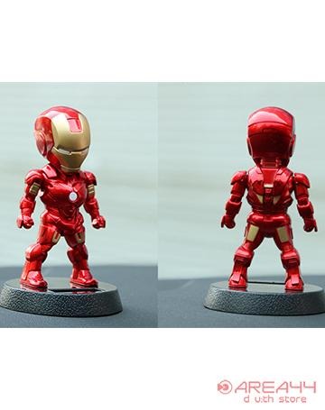 Buy solar powered Ironman Bobble Head with Mobile Holder as marvel merchandise or Marvel toy buy online as perfect gift for car lovers