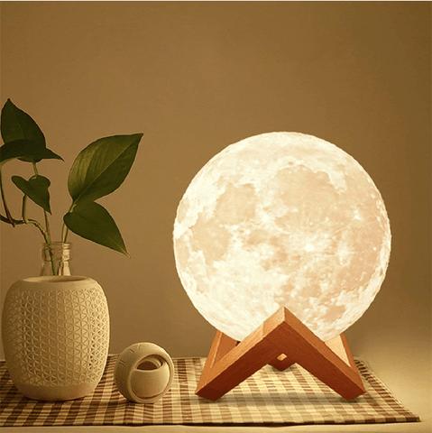 Buy UNIQUE 3D MOON LAMP as home decoration light