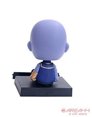 Buy thanos Bobble Head with Mobile Holder as marvel merchandise or Marvel toy buy online as perfect gift for comic lovers