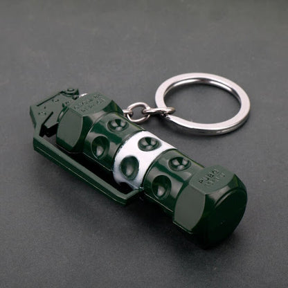 Exclusive PUBG Stun Grenade Metal Keychain, Player Unknown BattleGrounds Key Chain/Key Ring