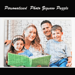 buy PERSONALISED PHOTO ZIGSAW PUZZLE as gift for family